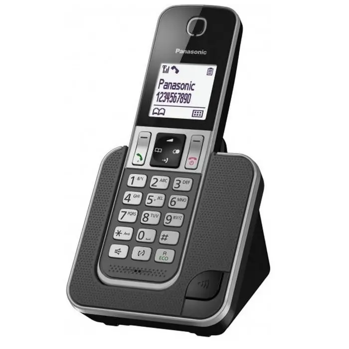 Panasonic KX-TGD310FRG ασύρματα τηλέφωνα μαύρη οθόνη [γαλλική έκδοση]