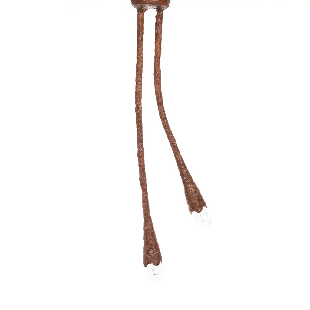 Φωτιστικό μεταλλικό με επένδυση papier-mâché - PANERT 1284B