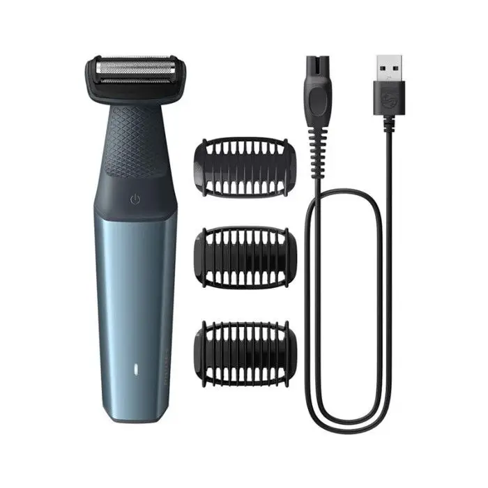Philips Bodygroom Series 3000 BG3027/05 Κουρευτική σώματος - Μπλε/Γκρι