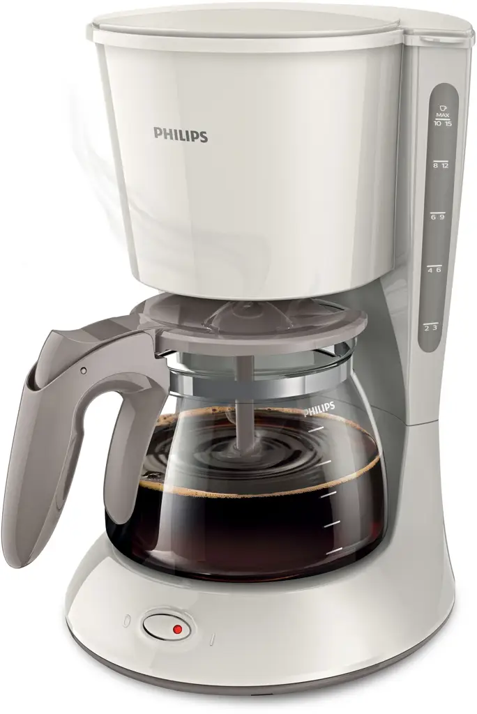 Philips HD7461/00 Daily Καφετιέρα - 1000 W - Λευκό Μπεζ Aroma Swirl