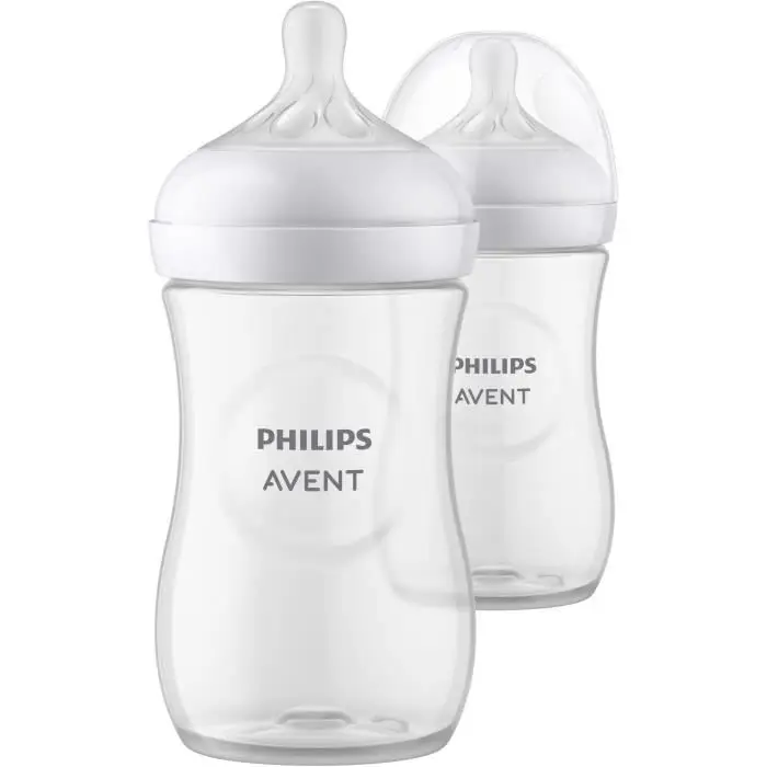 Philips Avent SCY903/02 - Μπιμπερό Natural Response 260 ml χωρίς BPA, σετ 2 τεμ.