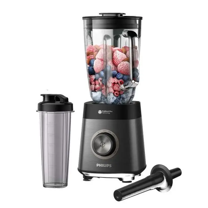 Philips Σειρά 5000 Blender - ProBlend Plus 1200 W 2 L - Μαύρο (HR3041-00)
