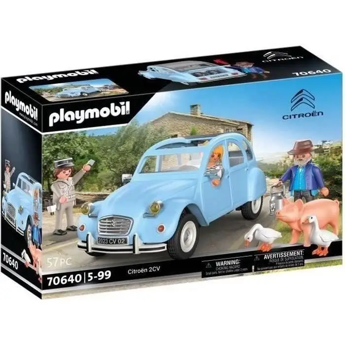 Playmobil 70640 Citroën 2CV Classic Car - Vintage - 3 φιγούρες