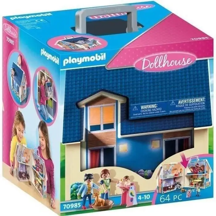 Playmobil 70985 Κουκλόσπιτο - Μεταφερόμενο Παραδοσιακό Σπίτι