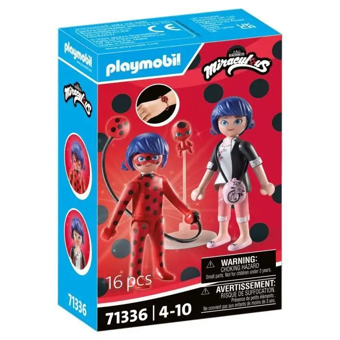 Playmobil 71336 Miraculous Marinette & Ladybug Βραχιόλι - Σετ Παιχνιδιού - 4+