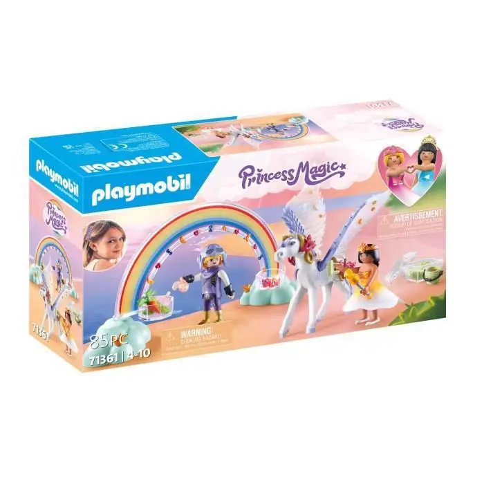 Princess Magic 71361 Φτερωτό άλογο για Διακόσμηση - Με Ουράνιο Τόξο