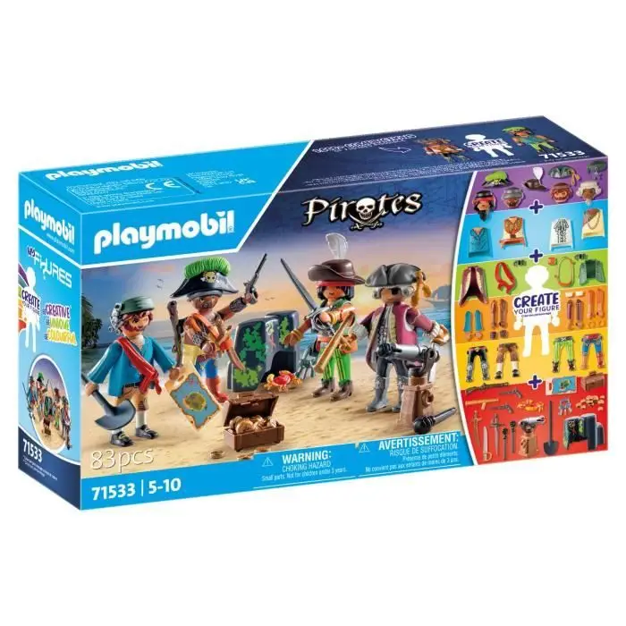 Playmobil 71533 - My Figures Πειρατές