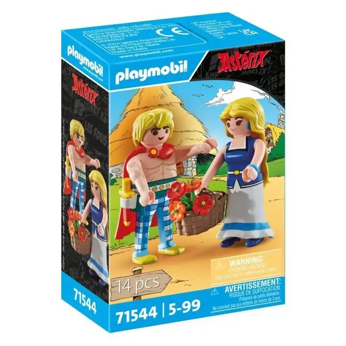 Playmobil 71544 Asterix - Τραγικομίξ και Φαλμπαλά