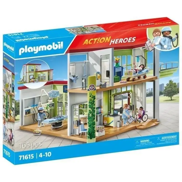 Playmobil 71615 Νοσοκομείο - 165 τεμάχια