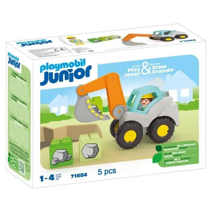 Junior 71684 - Φορτωτής Εκσκαφέας, Για Μωρά (Από 12 Μηνών)