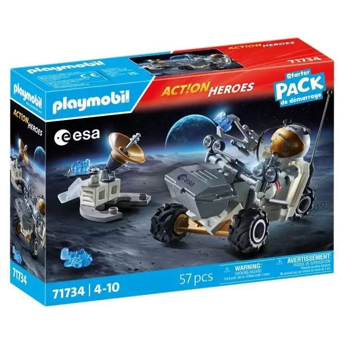 Playmobil 71734 Starter Pack Αποστολή ανάλυσης βράχου & αστροναύτης