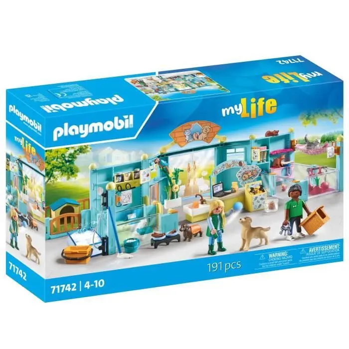 PLAYMOBIL 71742 Ξενοδοχείο ζώων - Αξεσουάρ φροντιστών