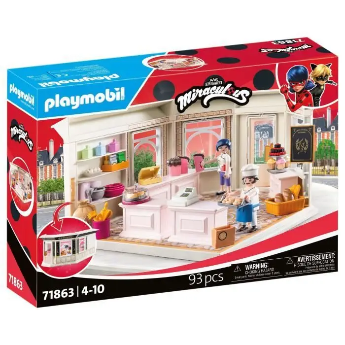 PLAYMOBIL 71863 Miraculous Γαλλικό Ζαχαροπλαστείο
