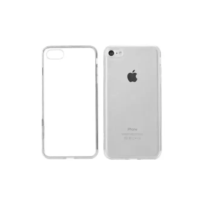 PLATYNE iPhone 7/8 Silicone Case - Transparent - 1MM