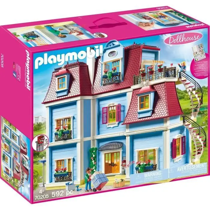 Playmobil 70205 Κουκλόσπιτο - Πλαστικό, Πολύχρωμο, 6 ετών