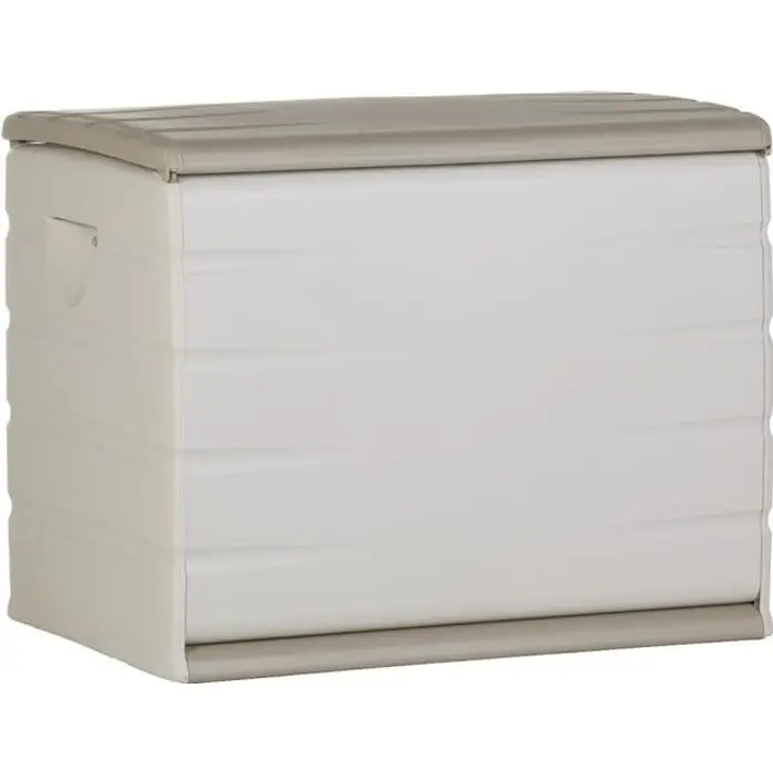 Plastiken (HLKRQ) Space Save μπαούλο Beige, 80 x 61 x 53 cm