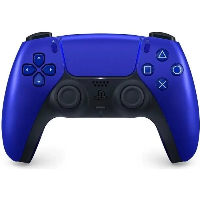 Playstation Sony, επίσημο χειριστήριο 5 DualSense, ασύρματο, με επαναφορτιζόμενη μπαταρία, Bluetooth, συμβατό με PS5 και PC, χρώμα: Cobalt Blue