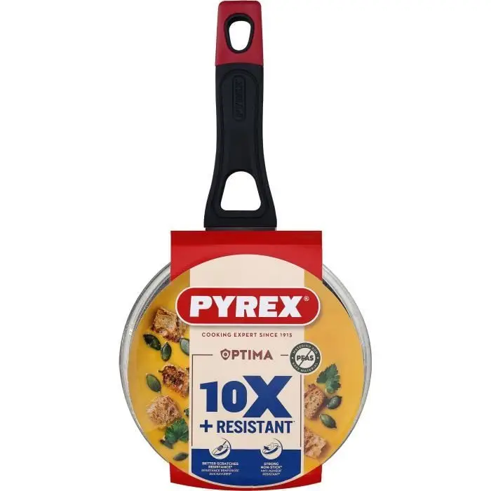 PYREX 1455030 Κατσαρόλα με Καπάκι - αντικολλητική - 16 cm - χωρίς PFAS