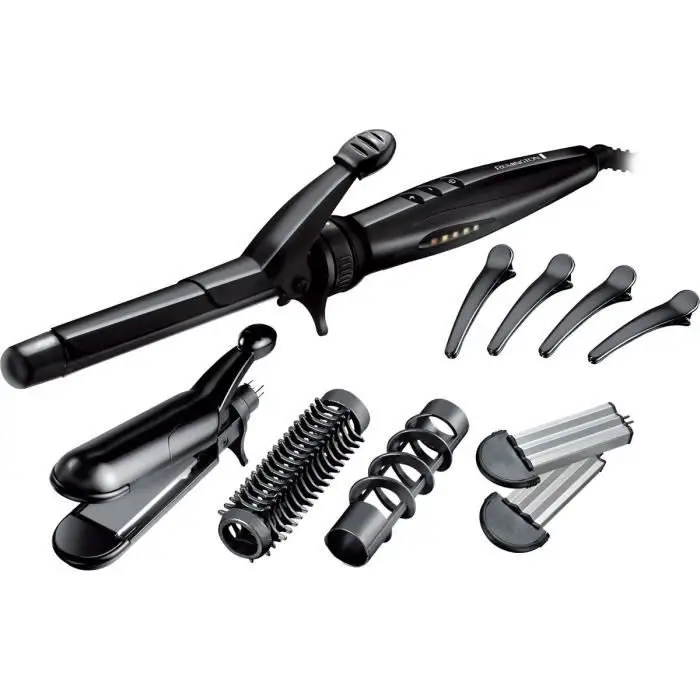 Remington S8670 5-in-1 Multistyler - Ισιώσιμο, Μπούκλες, Κυματισμοί, Σπιράλ, Waffle