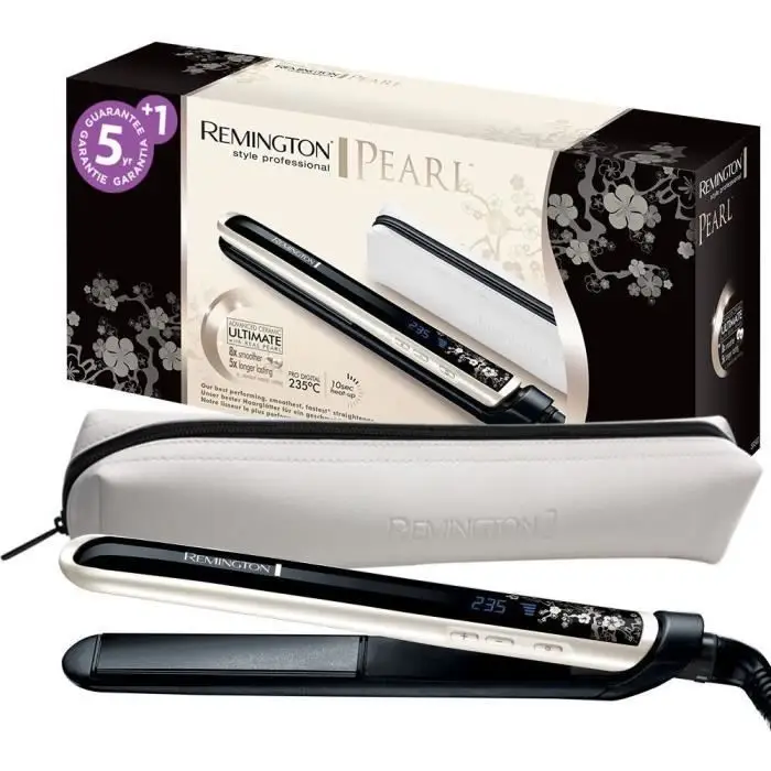 Remington S9500 Ισιωτικό Κεραμικό - Pearl, 13.6 x 6.4 cm