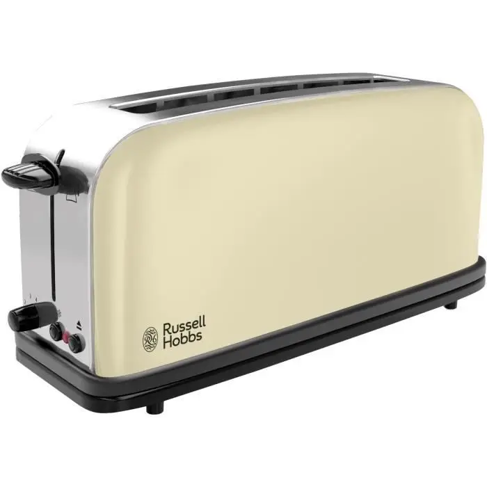 Russell Hobbs 21395-56 Colours Cream Φρυγανιέρα - Μακριά Σχισμή 1000W