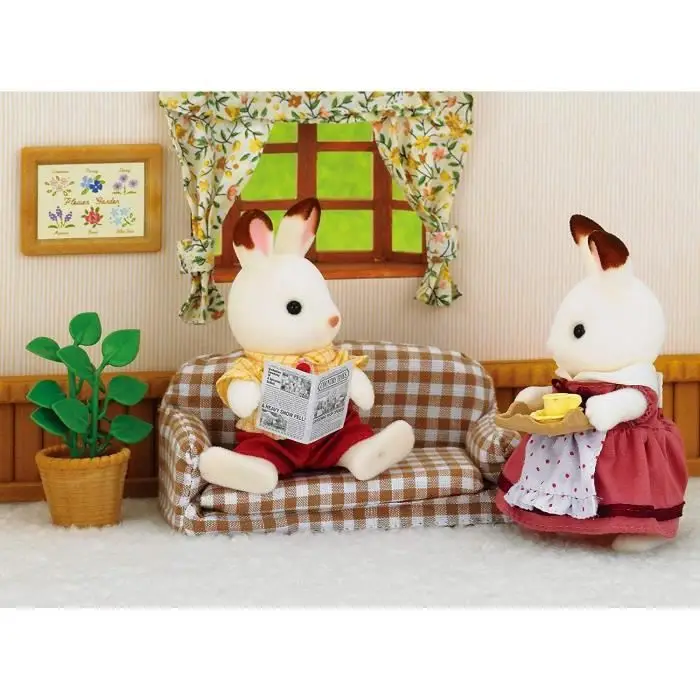 Sylvanian Families 5013 Σετ Living Room - Πράσινο Φυτό