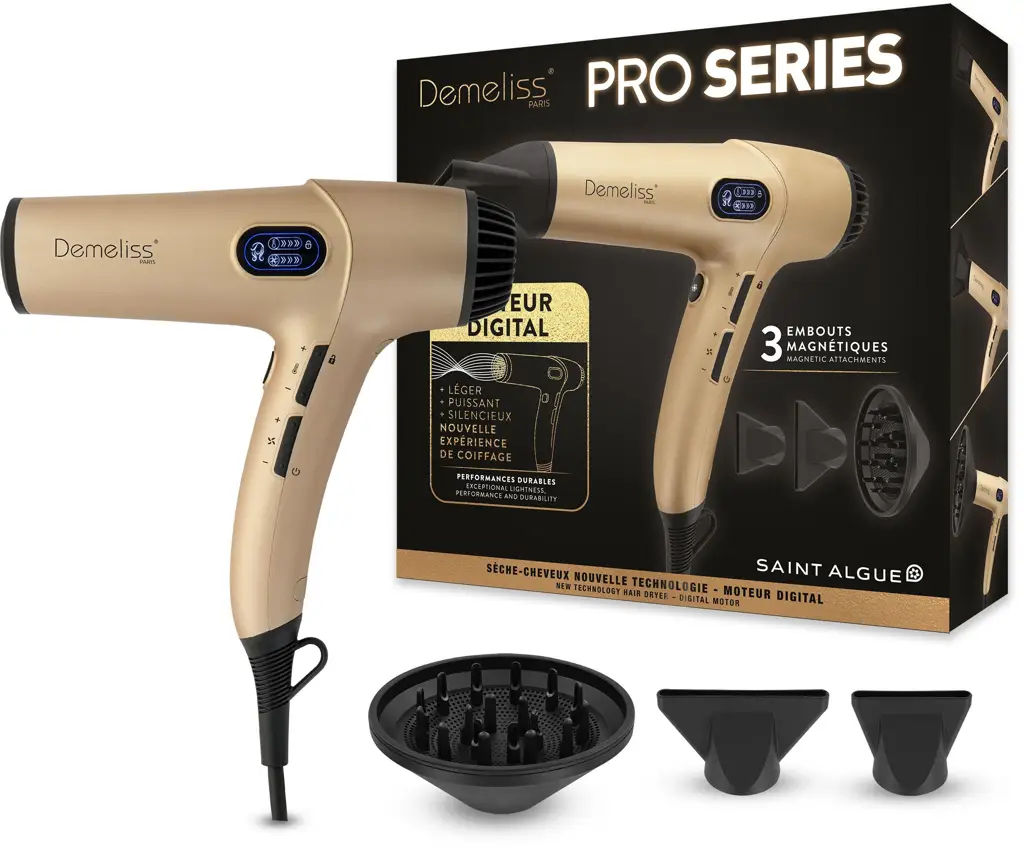 Demeliss Saint Algue PRO Series - Ιονικό σεσουάρ BLDC 1800W