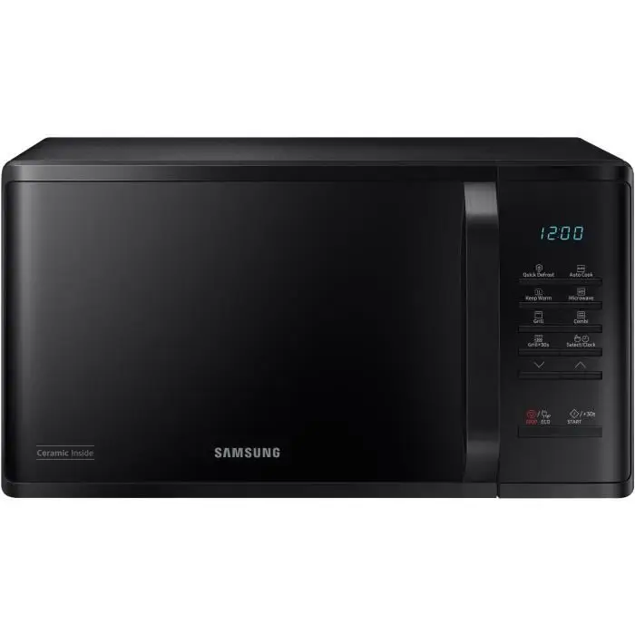 Samsung MG23K3513AK - Φούρνος μικροκυμάτων - 23 L - Ψησταριά - 800 W - Μαύρο