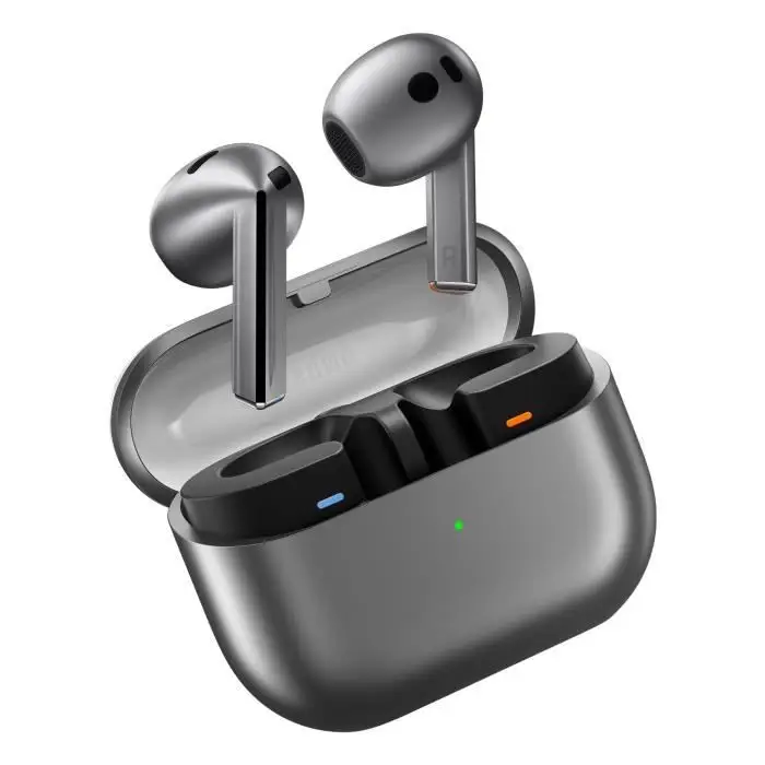 Samsung Galaxy Buds 3 ασημί ακουστικά