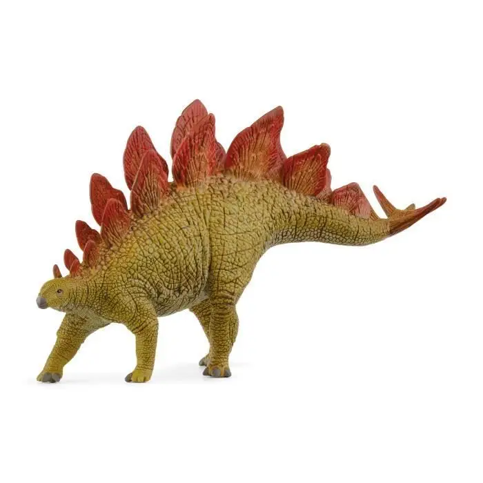 Stegosaurus, φιγούρα με ρεαλιστικές λεπτομέρειες, παιχνίδι δεινόσαυρος που εμπνέει τη φαντασία για παιδιά ηλικίας 4 ετών, 5 x 20 x 10 cm - schlei