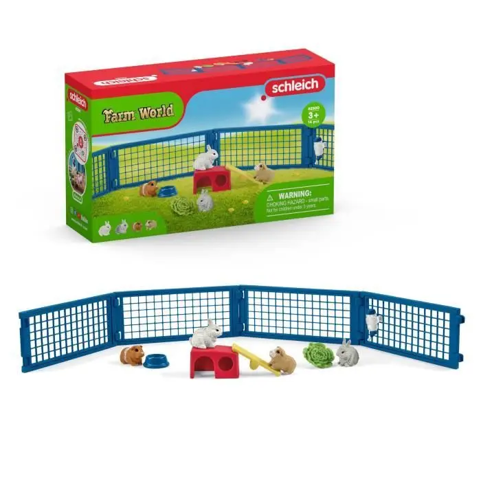 Schleich Σπίτι για Κουνέλια και Ινδικά Χοιρίδια Playset