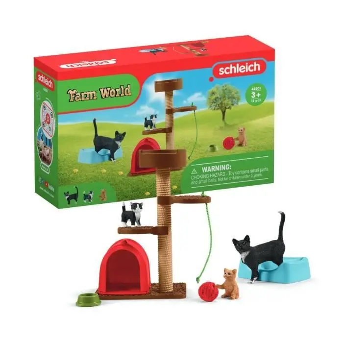 Farm World 42501 Σετ Φιγούρων Γατών - 3+