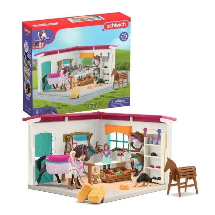 Schleich 42568 Horse Club Μπουτίκ Ιππασίας Σετ