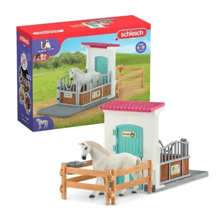 Schleich 42569 Κουτί Επέκτασης για Άλογα (Horse Club) Πολύχρωμο