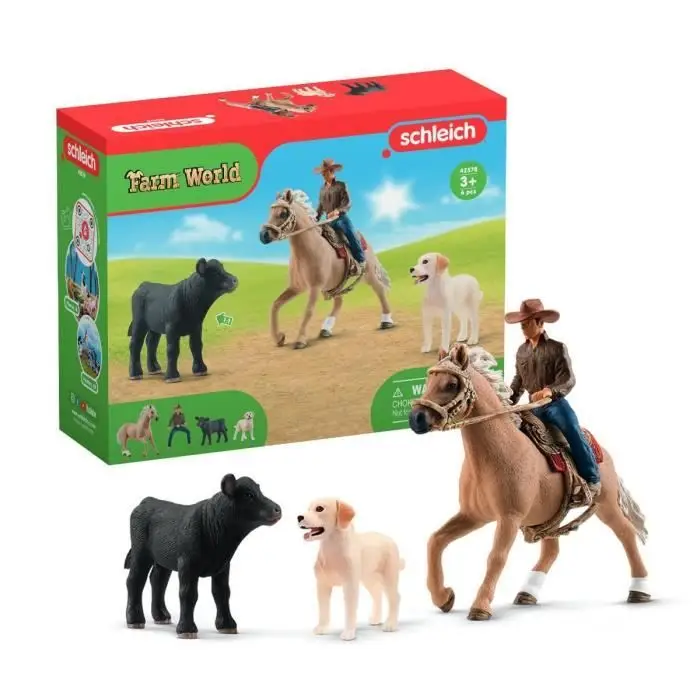 Farm World 42578 Western Ιππασία Σετ Παιχνιδιών - Σετ 6