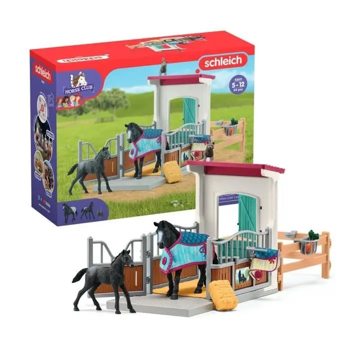 Horse Club 42611 - Σετ κουτί για άλογα 34 τεμαχίων