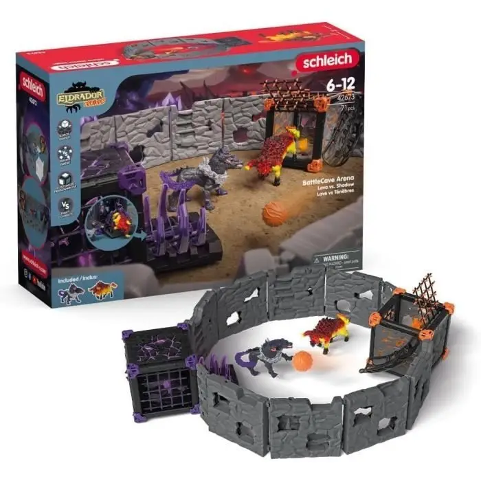 Schleich 42673 Eldrador Creatures - Battle Cave Arena 71 τεμάχια