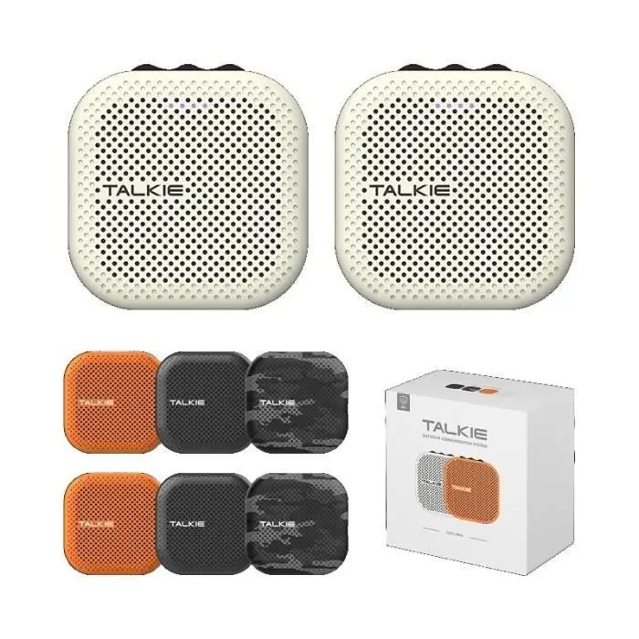 Duo Talkie - SENA - 6h διάρκεια μπαταρίας - 600m εμβέλεια - Bluetooth - USB-C - 4 εναλλάξιμες γρίλιες - x 2