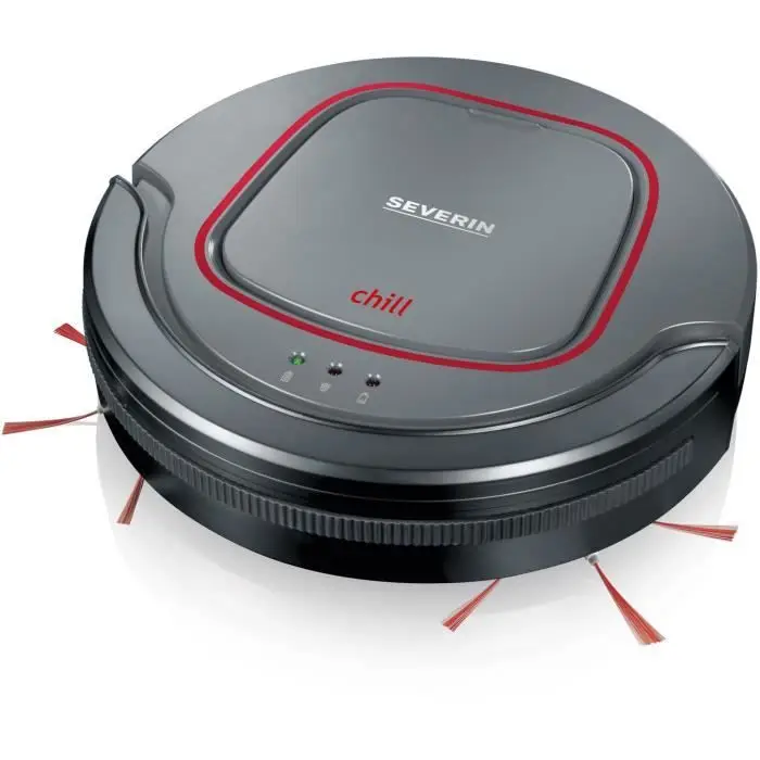 Severin RB 7025 Ρομπότ Ηλεκτρική Σκούπα - 90 min, 65 dB, Μαύρο
