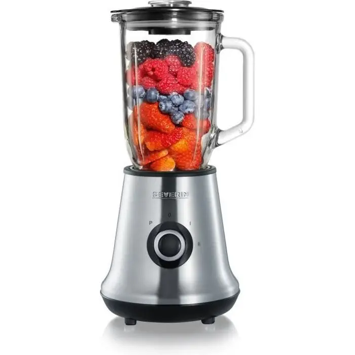 SEVERIN SM 3734 Μπλέντερ - 1L, περ. 500W, Inox/μαύρο