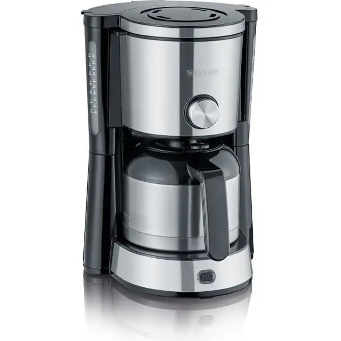 TypeSwitch Καφετιέρα Φίλτρου - 1000W, 1L, AromaSwitch, Inox/Μαύρο, KA 4845