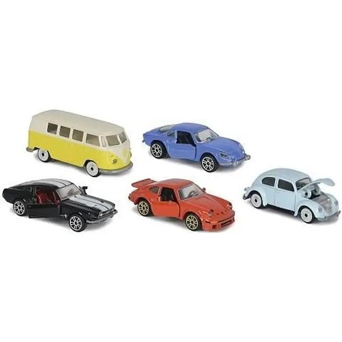 Majorette Vintage Σετ Δώρου - Μεταλλικά Οχήματα 5 Τεμ. (1/64)