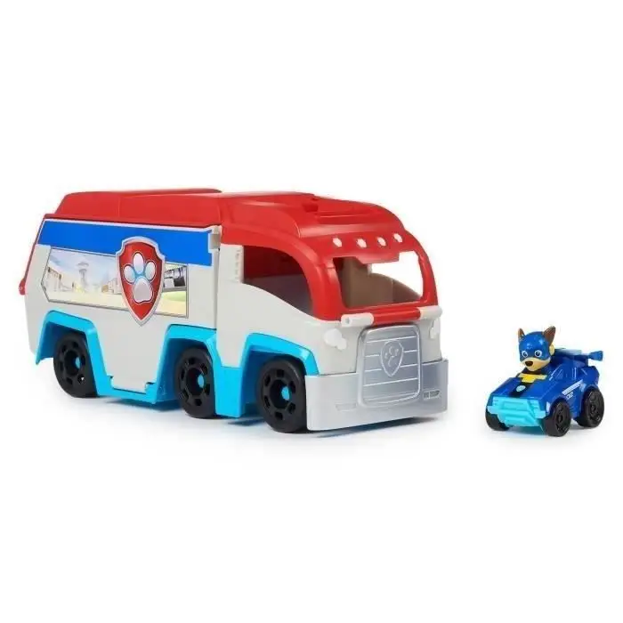 Paw Patrol - Pat Patrouille - περιπολικό Pup Squad - όχημα φιγούρα Chase - συλλεκτικό αυτοκίνητο φιγούρα - παιχνίδι Pat Patrouille - αυτοκίνητο παιδιού - παιδικό παιχνίδι 3 ετών και άνω