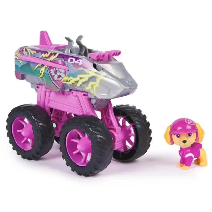 Paw Patrol - Pat Patrouille - όχημα φιγούρα Stella Rescue Wheels - αυτοκίνητο φιγούρα συλλεκτικό - αεροπλάνο παντός εδάφους - Pat Patrouille παιχνίδι - αυτοκίνητο παιδικό - παιχνίδι παιδικό 3 ετών και άνω