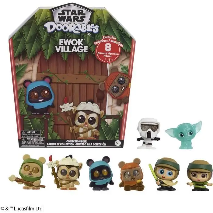 Just Play Star Wars Doorables Ewok Village Collector Peek - Παιχνίδι για Παιδιά
