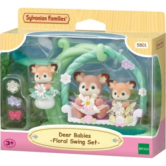 Sylvanian Families 5801 - Σετ Κούνιας Μωρών Ελαφιών
