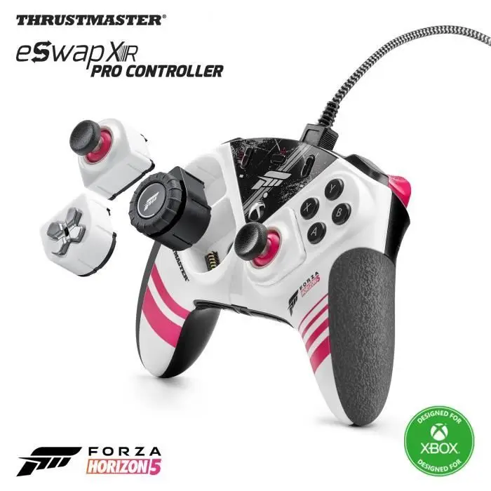 Thrustmaster ESWAP XR PRO ÉDITION FORZA HORIZON 5 χειριστήριο, ενσύρματο αρθρωτό χειριστήριο, μονάδα τιμονιού, συμβατό με FORZA HORIZON 5 και Xbox Series X|S, ακριβή mini-sticks, απτικά πλήκτρα