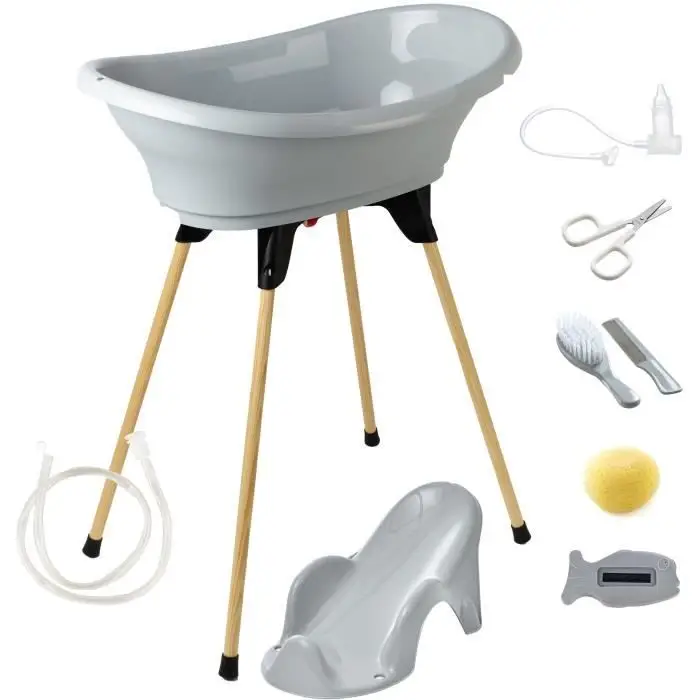 Thermobaby Σετ Μπάνιου Vasco 9 σε 1 - Gris Charme