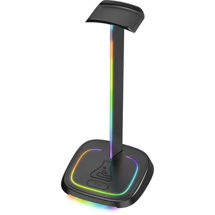 The G-Lab K-Stand Néon RGB – βάση ακουστικών gamer με φωτισμό LED - φωτιζόμενη βάση ακουστικών με κουμπί on/Off και επιλογή χρώματος - ιδανικό gaming δώρο
