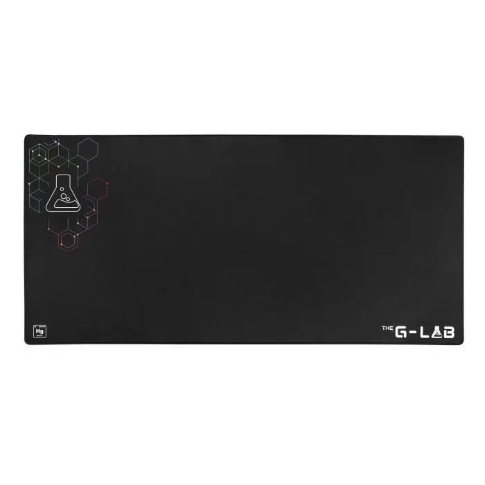 The G-Lab - Pad Mercury - Τapis de souris gaming XXXL - Μεγάλο tapis de souris gaming - Ακρίβεια και ταχύτητα - Extra large XXXL - Εύκολη συντήρηση - 1200x570x4mm